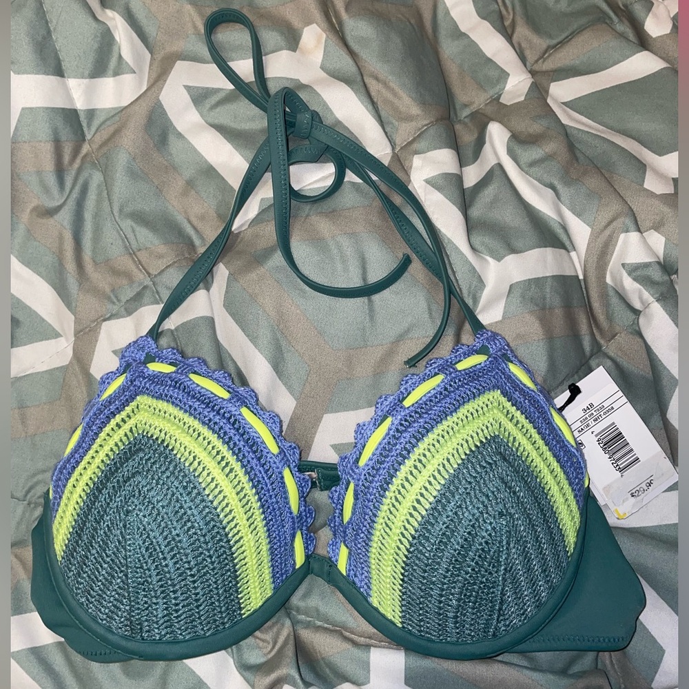 Shade & Shore Brand New With Tags Knitwear Bikini Top *make offers* - Picture 8 of 8